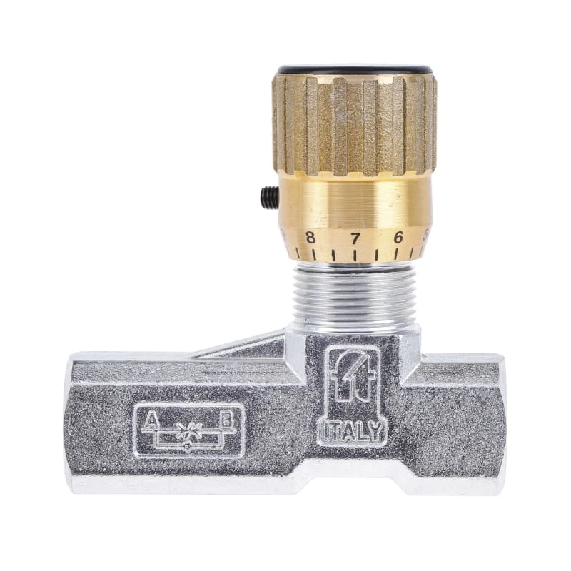 RS PRO In Line Mount Mounting Hydraulic Flow Control Valve, G Thread, 210 bar, 50 L/min 283-4035
