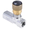 RS PRO In Line Mount Mounting Hydraulic Flow Control Valve, G Thread, 210 bar, 50 L/min 283-4035
