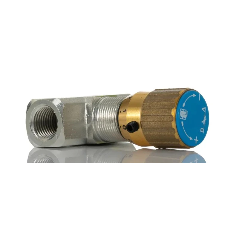 RS PRO In Line Mount Mounting Hydraulic Flow Control Valve BSP 1/4 in 210 bar 20L/min 283-8289