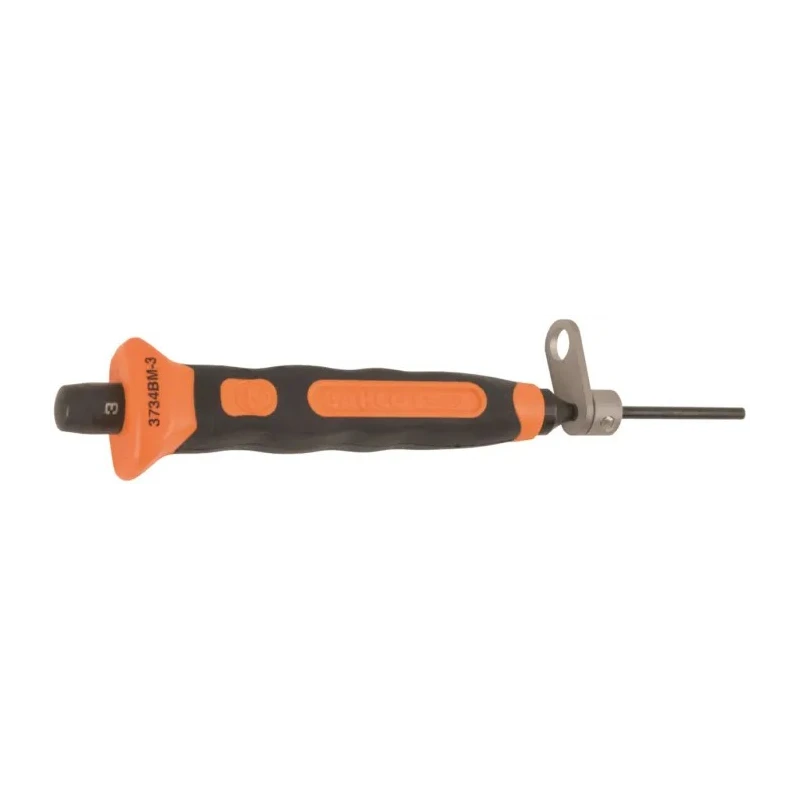 Bahco 1-Piece Parallel Pin Punch Chrome Vanadium Steel 3mm Shank 155mm Overall TAH3734BM-3