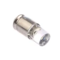 Marl White Indicator Lamp Single Chip 24V DC, Midget Groove Base, 4.8 mm Diameter 205-997-22-38