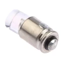 Marl White Indicator Lamp Single Chip 24V DC, Midget Groove Base, 4.8 mm Diameter 205-997-22-38