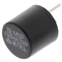 Schurter Non-Resettable Fuse Radial 500mA 250V AC Fast Acting Thermoplastic Body MSF 250 Series 0034.6011