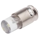 Marl White Indicator Lamp Single Chip Midget Groove Base 4.9 mm Diameter 205-997-23-38