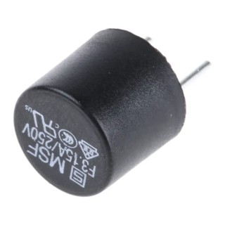 Schurter Non-Resettable Fuse Radial 3.15A 250V AC Fast Acting Thermoplastic Body 0034.6019