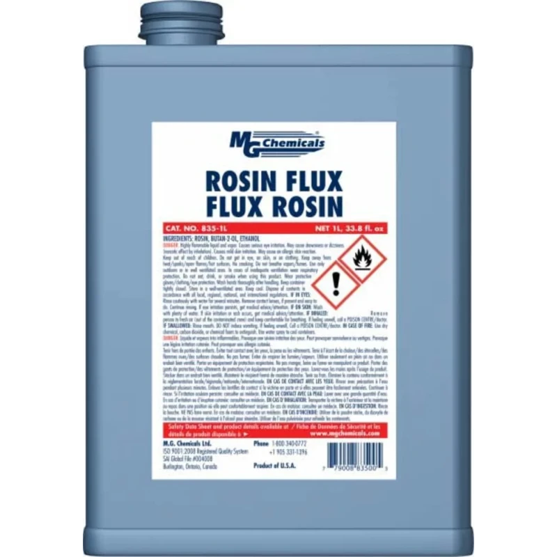 MG Chemicals 1 L Solder Flux Bottle Type RA Rosin-Activated Flux 835-1L