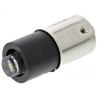 Marl White Indicator Lamp Single Chip, BA9 Base, 4.9 mm Diameter 215-997-23-38
