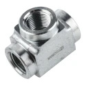 Enerpac High Pressure Female Tee Hydraulic Fitting 3/8in-18 NPTF Threads FZ1612