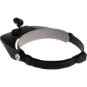 RS PRO Illuminated Magnifier, Magnifying Headband, Battery Operated LED with Four Lenses 1.2x to 3.5x Model 146-5483
