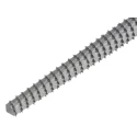 RS PRO Engineers File Round Shape 200 mm Length 8 mm Width High Carbon Steel with Ergonomic Soft Grip Handle 161-1499