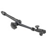 Noga Aluminium Base & Arm with DTI Clamp Centre Lock Arm, 261mm Length, Aluminium, DG 1010