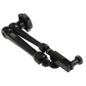 Noga Aluminium Base & Arm with DTI Clamp Centre Lock Arm, 261mm Length, Aluminium, DG 1010