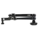 Noga Aluminium Base & Arm with DTI Clamp Centre Lock Arm, 261mm Length, Aluminium, DG 1010