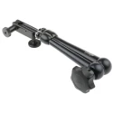 Noga Aluminium Base & Arm with DTI Clamp Centre Lock Arm, 261mm Length, Aluminium, DG 1010