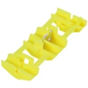 TE Connectivity Yellow Insulated Tap Splice Connector Glass Filled Nylon 10 AWG 17.5mm 735411-0
