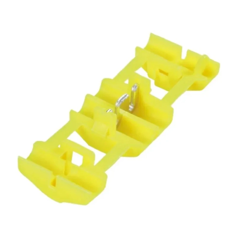 TE Connectivity Yellow Insulated Tap Splice Connector Glass Filled Nylon 10 AWG 17.5mm 735411-0