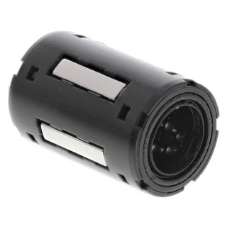 Ewellix Makers in Motion Linear Bearing with 10 mm ID, 17 mm OD, 26 mm Length, Sealed Steel Body, Dynamic Load LBBR 10-2LS