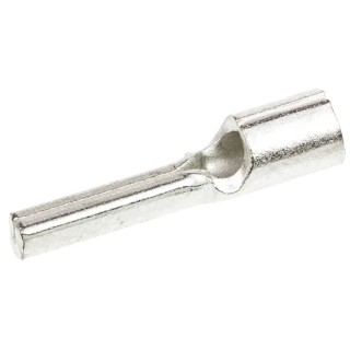 TE Connectivity Solistrand Uninsulated Tin Crimp Pin Connector 22 AWG to 16 AWG, 1.8 mm Pin Diameter, 6.7 mm Pin 165140