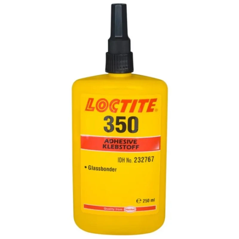Loctite Acrylic UV Light-Cured Adhesive 50 ml Transparent Orange Excellent Glass Adhesion 267423