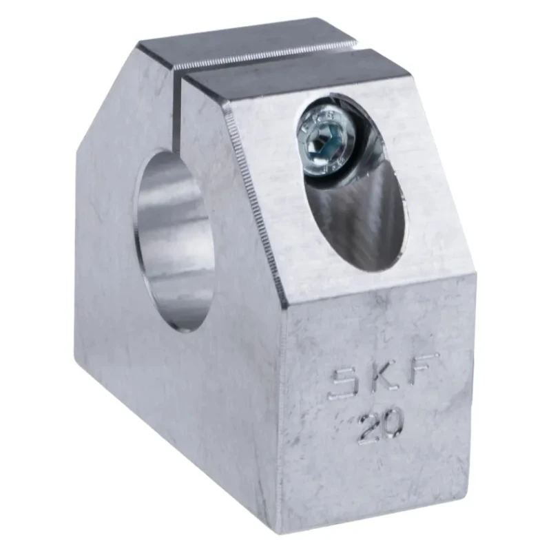 Ewellix Makers in Motion Linear Shaft Support 2-Bolt Base Bearing Housing Aluminium 45 mm Height LSHS20