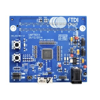 FTDI Chip Communication & Wireless Development Tool Bridge Evaluation Board with USB Interface 100MHz UMFT601A-B