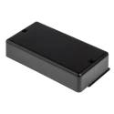 RS PRO Black Plastic Two-Part Panel Flush Handle 64 mm Height, 27.8 mm Width, 124 mm Length 161-1957