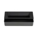 RS PRO Black Plastic Two-Part Panel Flush Handle 64 mm Height, 27.8 mm Width, 124 mm Length 161-1957
