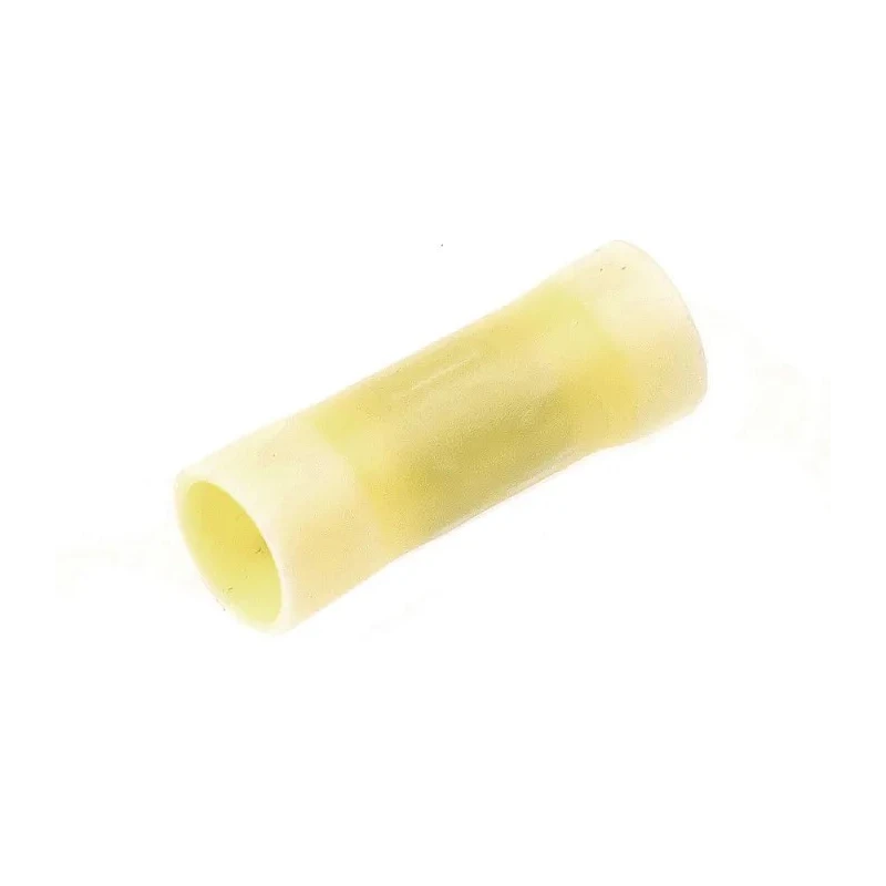 TE Connectivity Parallel Wire Splice Connector Yellow Insulated Tin Copper 10 AWG 22.1mm Diameter 5.84mm 34136