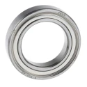 SKF Single Row Deep Groove Ball Bearing 15 mm ID, 24 mm OD, 5 mm Width, Shielded Cage Steel 61802-2Z