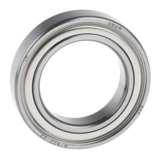 SKF Single Row Deep Groove Ball Bearing 15 mm ID, 24 mm OD, 5 mm Width, Shielded Cage Steel 61802-2Z