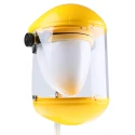 JSP Clear Acetate Face Shield with Chin, Brow Guard, Resistant to Molten Metal AFB011-330-200