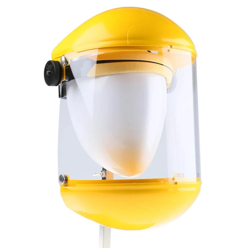 JSP Clear Acetate Face Shield with Chin, Brow Guard, Resistant to Molten Metal AFB011-330-200