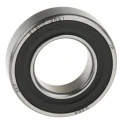 SKF Single Row Deep Groove Ball Bearing 10 mm ID, 19 mm OD, 5 mm Width, Sealed Sheet Metal Cage 61800-2RS1