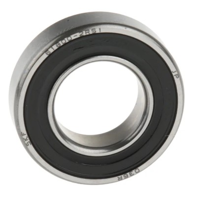 SKF Single Row Deep Groove Ball Bearing 10 mm ID, 19 mm OD, 5 mm Width, Sealed Sheet Metal Cage 61800-2RS1