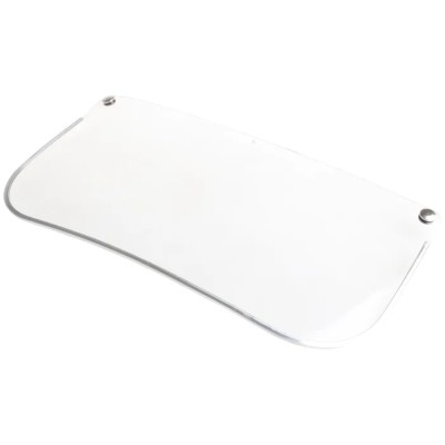 JSP Smoked Acetate Visor Resistant To Arc Flash, Hot Solid Projections, Liquid Splash, Scratch Resistant ANA010-130-000