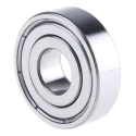 SKF Single Row Deep Groove Ball Bearing 9 mm ID, 24 mm OD, 7 mm Race Width Shielded 609-2Z