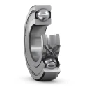 SKF Single Row Deep Groove Ball Bearing 9 mm ID, 24 mm OD, 7 mm Race Width Shielded 609-2Z