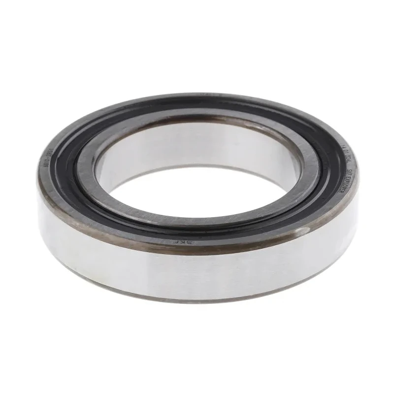 SKF Single Row Deep Groove Ball Bearing 50 mm ID 80 mm OD 16 mm Width Sealed Steel Balls Sheet Metal Cage 6010-2RS1