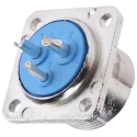 Jaeger Circular Connector 3 Contacts Panel Mount Standard Connector Male IP50 IP54 5360 030 06