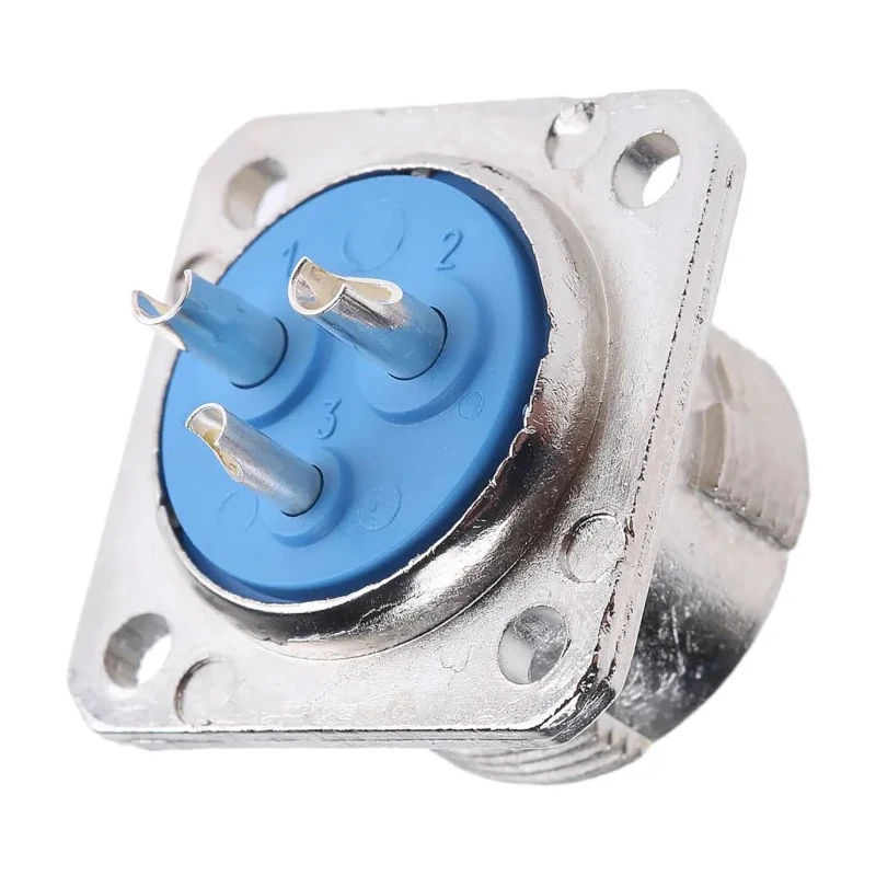 Jaeger Circular Connector 3 Contacts Panel Mount Standard Connector Male IP50 IP54 5360 030 06