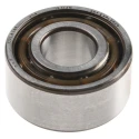 SKF Double Row Angular Contact Ball Bearing 15 mm ID, 35 mm OD, 15.9 mm Race Width, Non-Metallic Cage 3202A