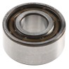 SKF Double Row Angular Contact Ball Bearing 15 mm ID, 35 mm OD, 15.9 mm Race Width, Non-Metallic Cage 3202A