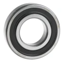 SKF Single Row Deep Groove Ball Bearing 35 mm ID, 72 mm OD, 17 mm Width, Sheet Metal Cage, Sealed Ends 6207-2RS1