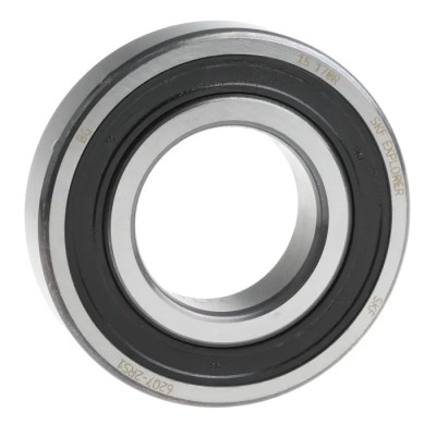 SKF Single Row Deep Groove Ball Bearing 35 mm ID, 72 mm OD, 17 mm Width, Sheet Metal Cage, Sealed Ends 6207-2RS1