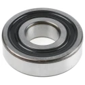 SKF Single Row Deep Groove Ball Bearing 25 mm ID, 62 mm OD, 17 mm Width, Sealed Cage 6305-2RS1