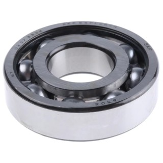 SKF 6306 Single Row Deep Groove Ball Bearing 30 mm ID, 72 mm OD, 19 mm Width, Open End Type, 13000 RPM 3 Medium Series 6306