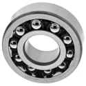 SKF Self-Aligning 2 Row Ball Bearing 15 mm ID, 35 mm OD, Non-Metallic Cage, 28000 rpm Limiting Speed 1202 ETN9