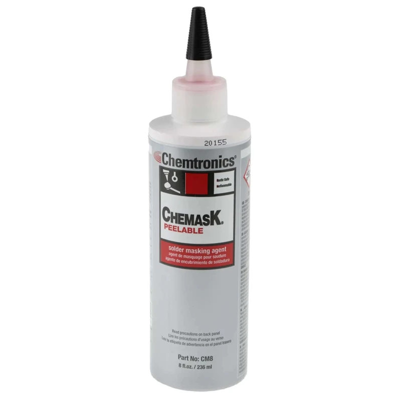 Chemtronics Lead Free Peelable Solder Mask 236 ml Bottle CM8E