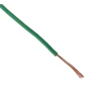 Staubli Green Equipment Wire 27 AWG 26x0.07 mm Copper Conductor Flame Retardant Weather Resistant 100 m Reel 285-7707