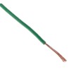 Staubli Green Equipment Wire 27 AWG 26x0.07 mm Copper Conductor Flame Retardant Weather Resistant 100 m Reel 285-7707